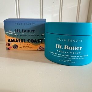 NIB NCLA Beauty Hi, Butter Amalfi Coast Body Butter - Blue